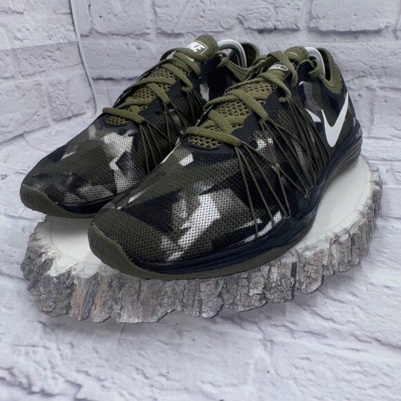 Nike Train Dual Fusion TR Womens Training Shoes Size 11 Camo 844667-200 - Picture 4 of 11